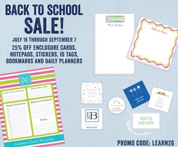PrintsWell back to school sale — The Envelope Please KY